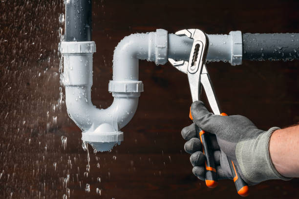 Professional Emergency Plumber technician working in Genoa City, WI